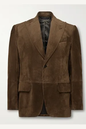 Tom Ford Suede Blazer - Men - - IT 48
