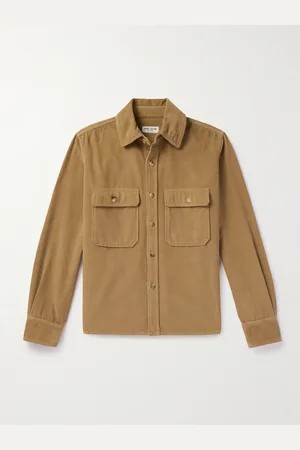 Saint Laurent Cotton-Corduroy Overshirt - Men - - M