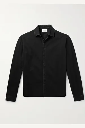 Saint Laurent Cotton and Lyocell-Blend Denim Shirt - Men - - S