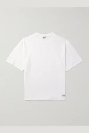 Saint Laurent Logo-Appliqu??d Cotton and Modal-Blend Jersey T-Shirt - Men - - XS