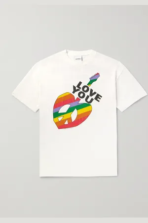 READYMADE I Love You Printed Cotton-Jersey T-Shirt - Men - - S