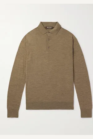 Loro Piana Wish?? Wool Polo Shirt - Men - - IT 48