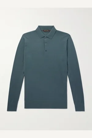 Loro Piana Wish?? Wool Polo Shirt - Men - - IT 50