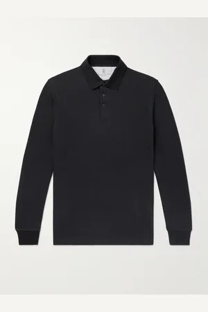 Brunello Cucinelli Cotton-Piqu?? Polo Shirt - Men - - XS