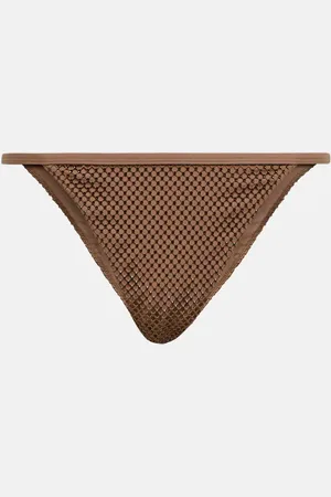 Simkhai Adalia mesh bikini bottoms