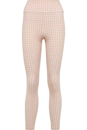The Upside Dance houndstooth high-rise leggings
