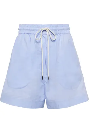 Lee Mathews LM Classic cotton and linen shorts