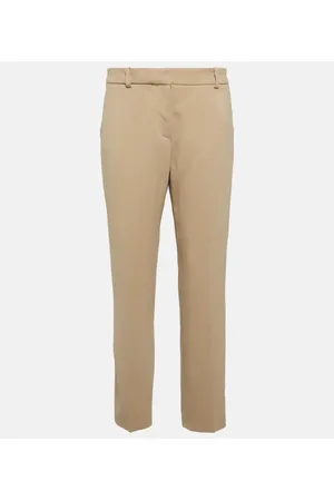 Joseph Cropped crÃªpe straight pants