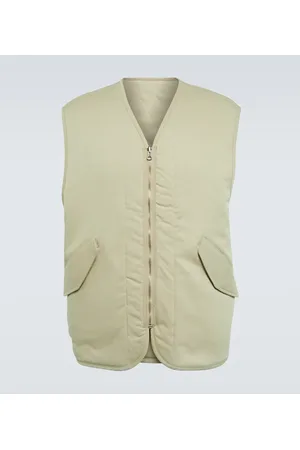 The Frankie Shop Lant reversible quilted vest