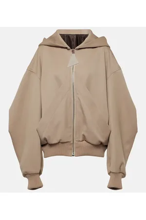 The Attico Bomber wool gabardine jacket