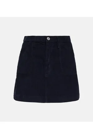RE/DONE 70s cotton corduroy miniskirt