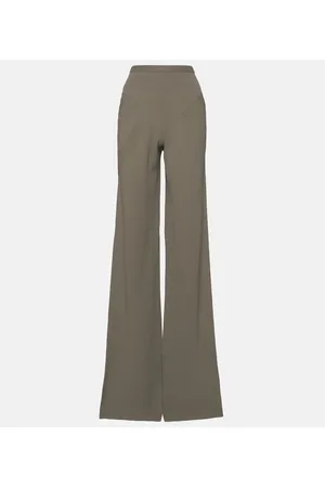 Rick Owens CrÃªpe wide-leg pants