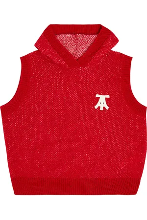 The Animals Observatory Yak hooded sweater vest