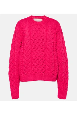 Marant Etoile Jake cable-knit wool-blend sweater