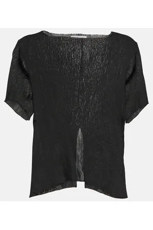 The Row Fuku slit-detail top