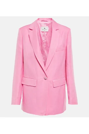 Etro Silk and linen blazer