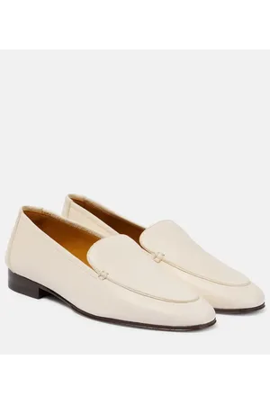 The Row Adam leather loafers
