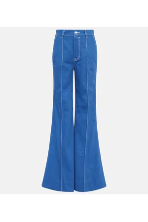 ZIMMERMANN High Tide high-rise flared jeans