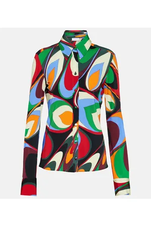 Puccini Onde crÃªpe shirt