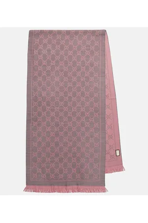 Gucci GG wool jacquard scarf