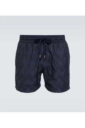 Frescobol Carioca Copacabana jacquard swim trunks