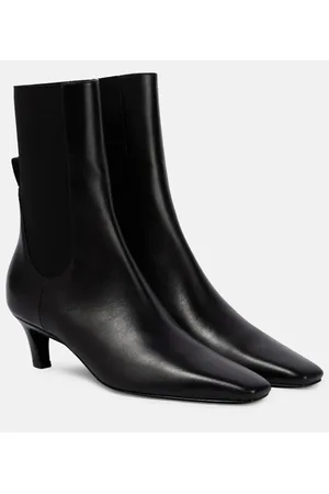 Totême Leather ankle boots