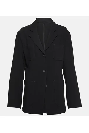 Totême Single-breasted crÃªpe blazer
