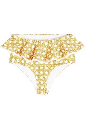 Marysia Aman ruffled bikini bottom