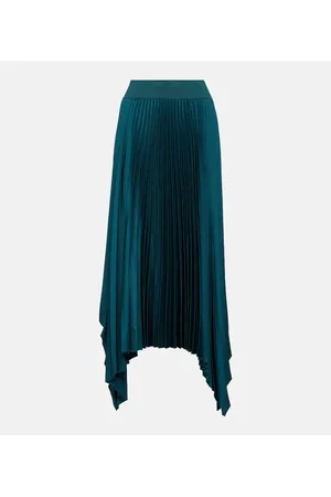 Joseph Ade asymmetric crÃªpe midi skirt