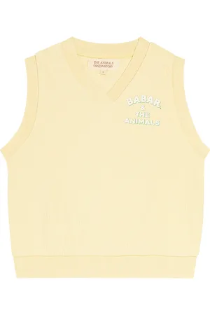 The Animals Observatory X Babar cotton sweater vest