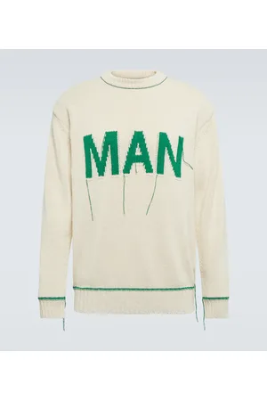 JUNYA WATANABE MAN jacquard silk sweater