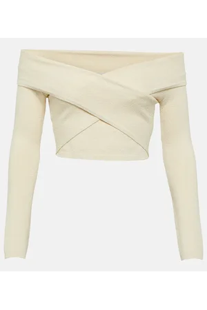 Simkhai Aiden off-shoulder knit top