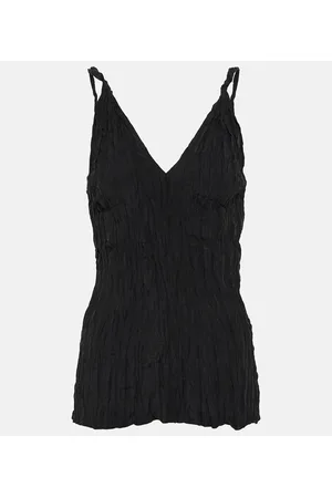 Totême Silk V-neck top