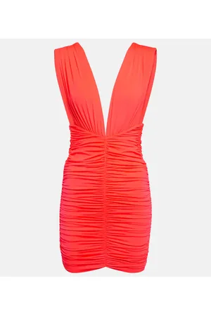 ALEX PERRY Keanen ruched minidress