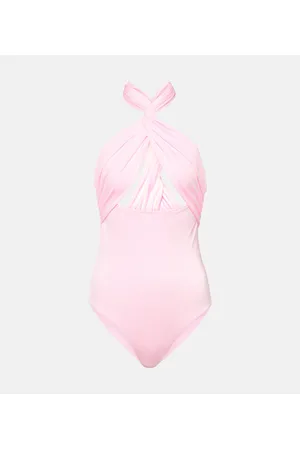 Giambattista Valli Cutout halterneck swimsuit