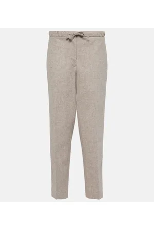 Jil Sander Wool cropped straight pants