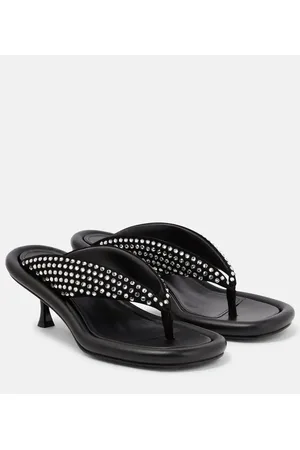 J.W.Anderson Embellished leather sandals
