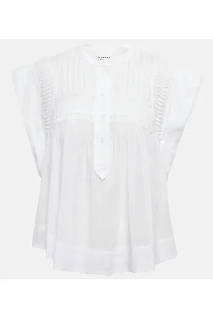 Marant Etoile Leaza cotton blouse