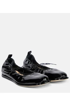 Simone Rocha Patent leather ballet flats