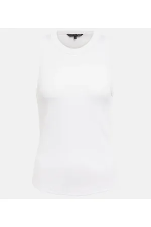 VERONICA BEARD Jordyn cotton jersey tank top