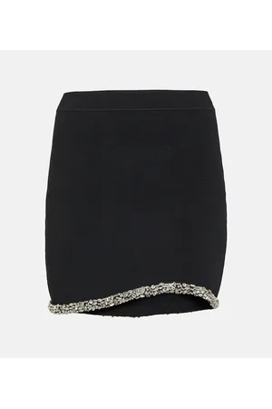 Simkhai Cary crystal-embellished miniskirt