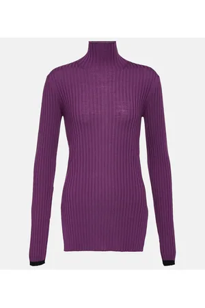 Plan C Ribbed-knit wool sweater