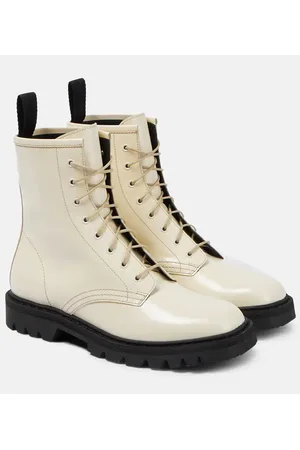The Row Ranger leather ankle boots