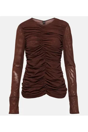 SIR Jacques gathered mesh top