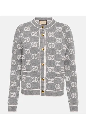 Gucci GG wool bouclÃ© jacquard cardigan