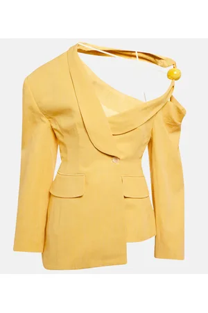 Jacquemus La Veste Baska linen-blend blazer