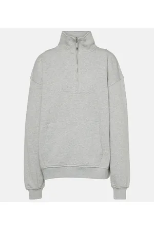 The Upside Raquette Jerome cotton half-zip sweater