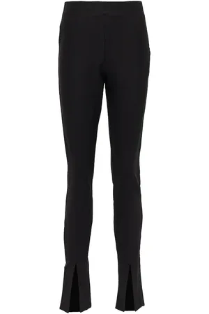 Totême Split-cuff high-rise slim pants
