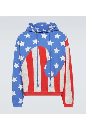 ERL Stars and Stripes cotton hoodie