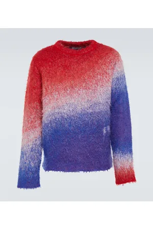 ERL Gradient mohair-blend sweater